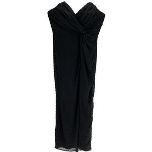 Katie May Textured Black Come On Home Dress Size M