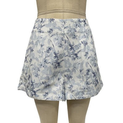 Hill House Home Floral Turquoise Lisette Shorts Size S