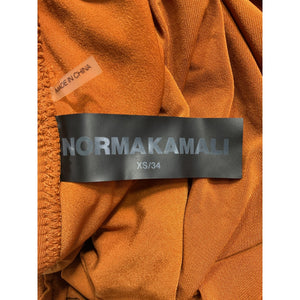 Norma Kamali Ruched Bronze Diana Gown Size XS