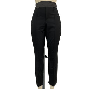 Allsaints Tailored Black Ember Trousers Size 6