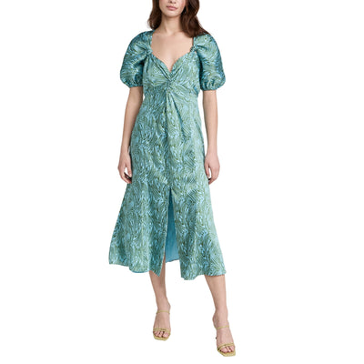 Cinq à Sept Vibrant Blue Marice Dress Size 8