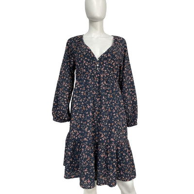 Hatch Floral Blue Kelsey Dress Size 2