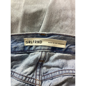 Grlfrnd Distressed Echo Park Bella Denim Jeans Size 28