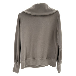 Varley Textured Gray Vine Half Zip Pullover Size XS
