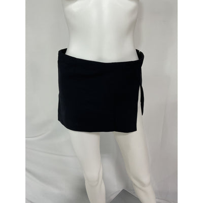 Miaou 'Micro' Black Mini Crepe Skirt Size XS