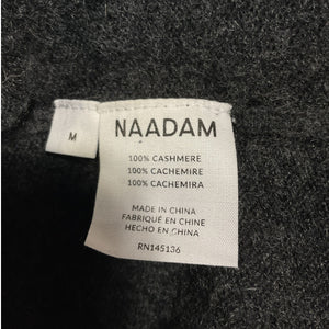 Naadam Cozy Smoke Classic Turtleneck Sweater Size M