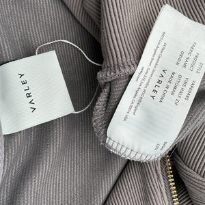 Varley Textured Gray Vine Half Zip Pullover Size XS