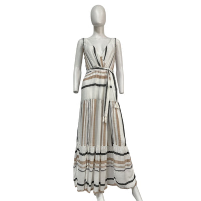 L*Space 'Clara' White Viscose Dress Size S