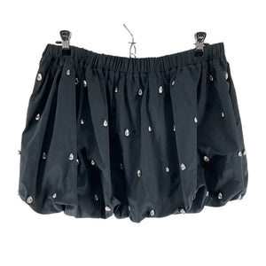Neiman Marcus Embellished Navy Holly Skirt Size M