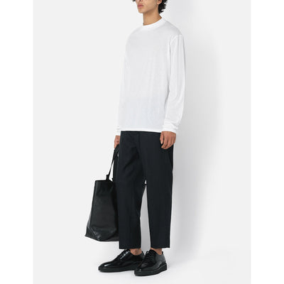 John Elliott Cotton White Cashmere Mock Neck Size XL