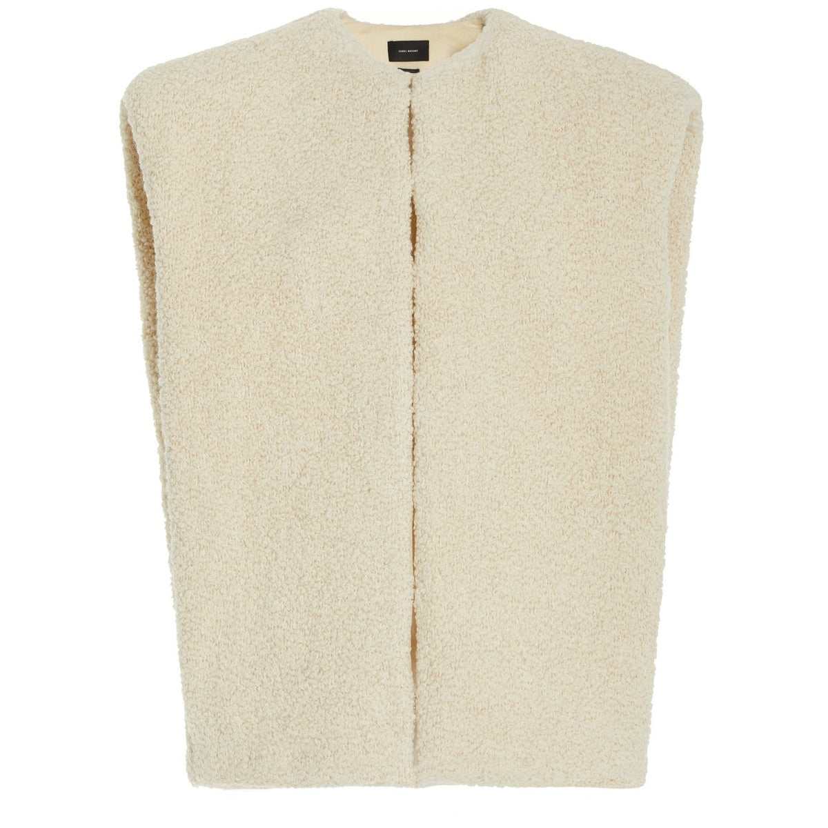 Isabel Marant Plush Cream Vest Size FR 36 / US 2