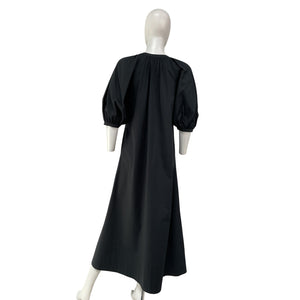 Staud 'Vincent' Black Cotton Dress Size S