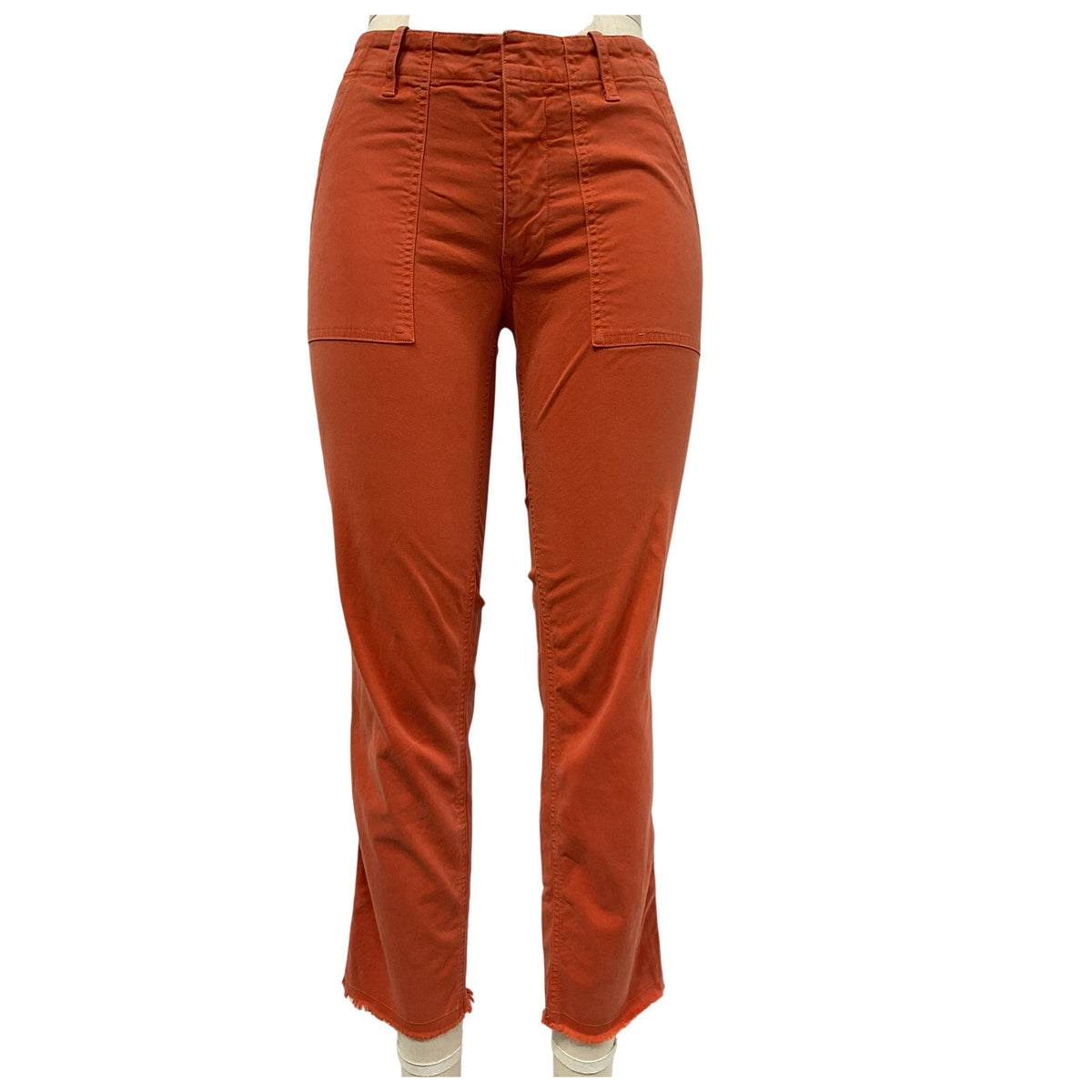 Nili Lotan Utility Orange Jenna Pants Size 4
