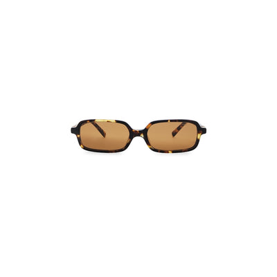 Miu Miu Rectangle Brown Tortoiseshell Sunglasses