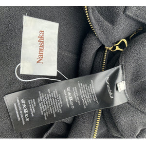Nanushka Tailored Black Zip Front Jacket Size XXS