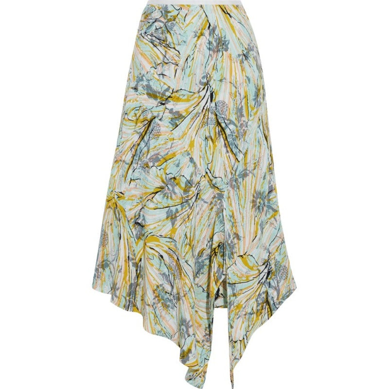 Diane Von Furstenberg Reversible Multicolor Florence Skirt Size XS