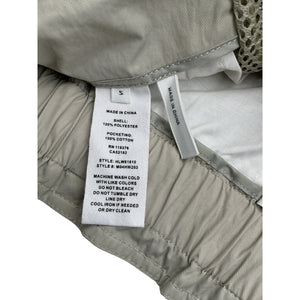 Helmut Lang Utilitarian Beige Zip Shorts Size S