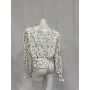 Majorelle 'Emerson' White Poly Top Size XL