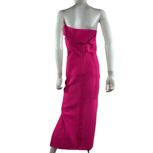 Elliatt Strapless Fuchsia Soroa Dress Size M